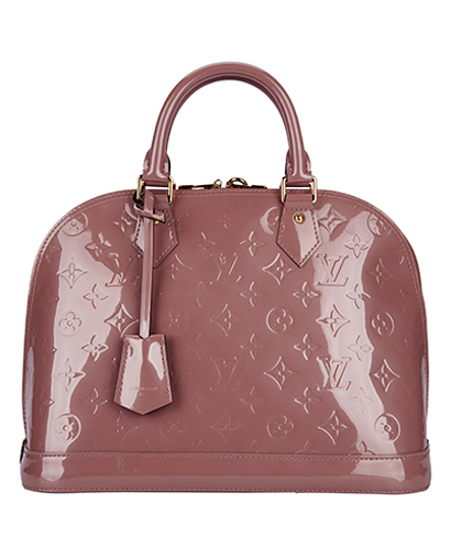 Louis Vuitton Alma Vernis Bag, front view